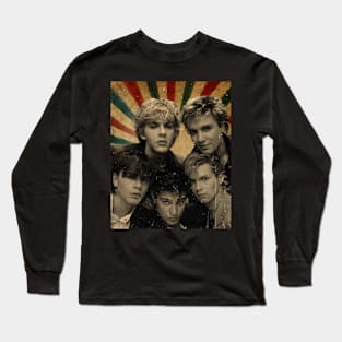 Duran Duran  // Vintage Retro Look Fan Design Long Sleeve T-Shirt